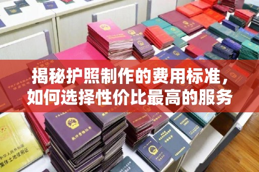防城揭秘护照制作的费用标准，如何选择性价比最高的服务？